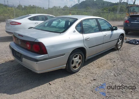 2004 Chevrolet Impala из США, поврежденный, VIN 2G1WF52K149180680